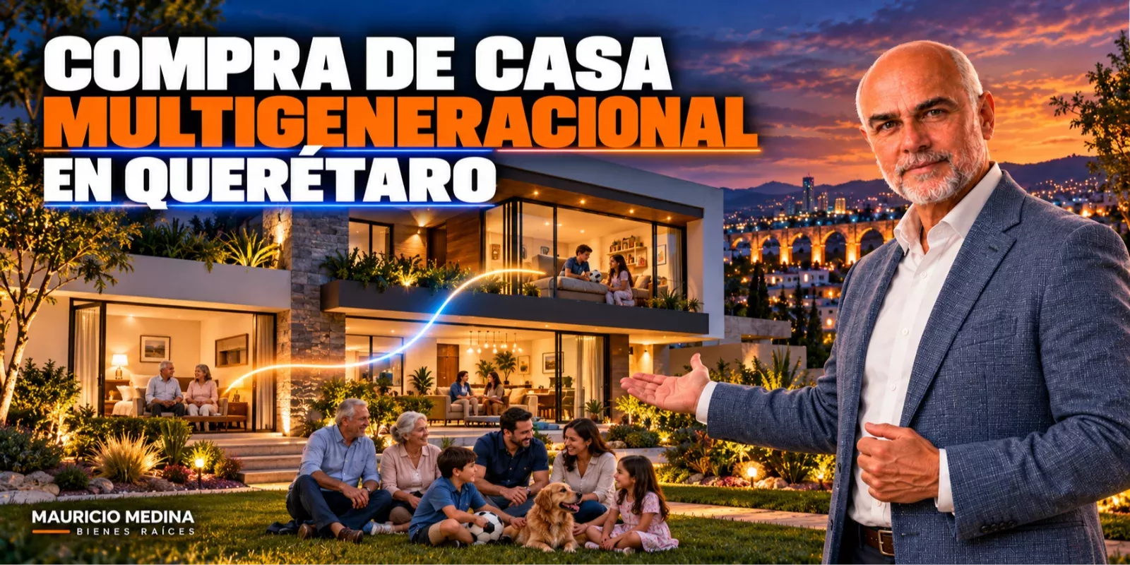 Compra de Casa Multigeneracional en Querétaro
