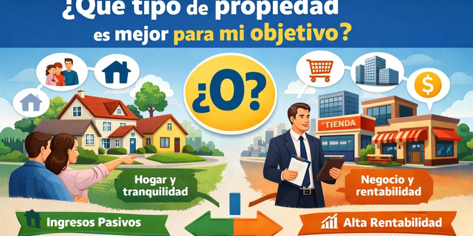 Inversión en Bienes Raíces: Residencial vs Comercial