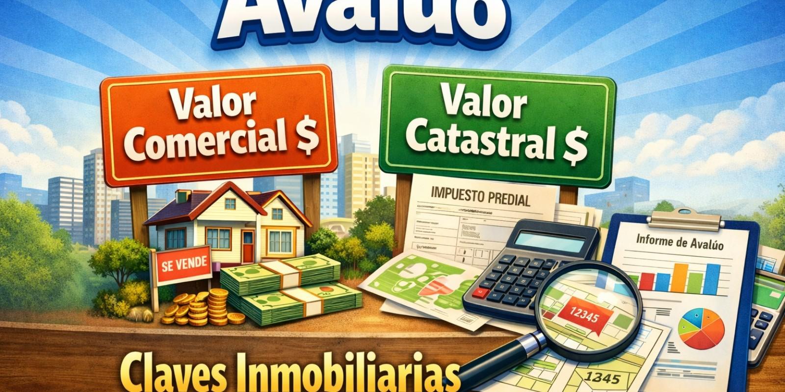 Avalúo, Valor Comercial y Catastral: Claves Inmobiliarias