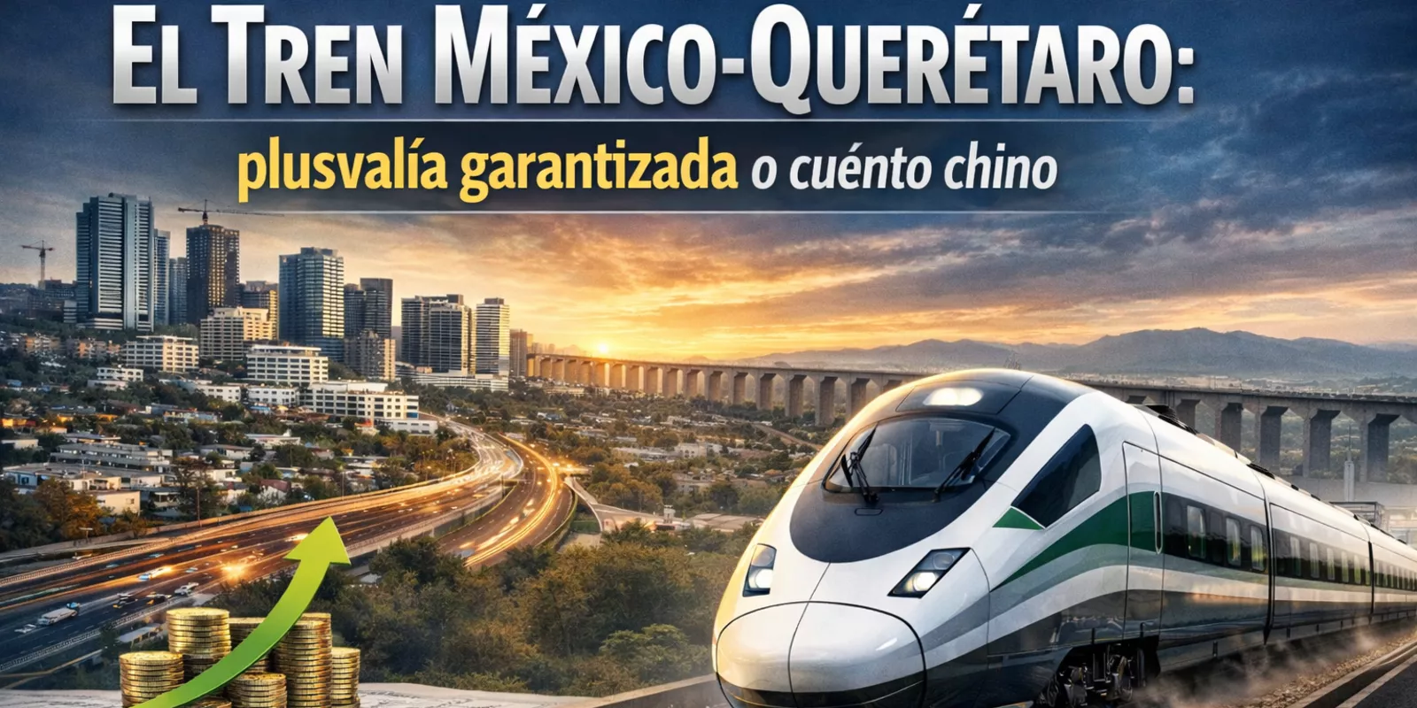 Impacto del Tren México-Querétaro en la Plusvalía