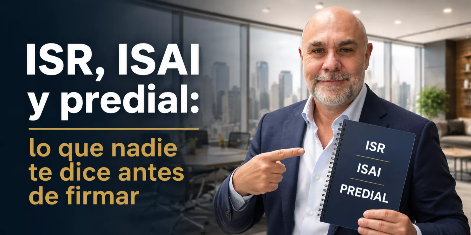 ISR, ISAI y Predial: Lo que Debes Saber al Firmar