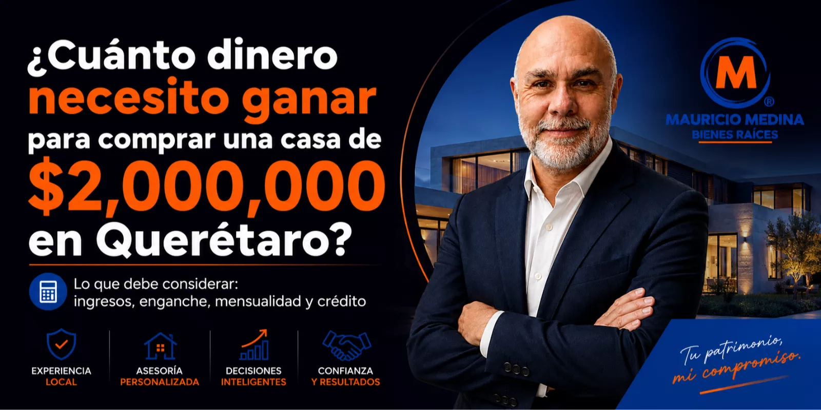 Cómo comprar una casa de 2 millones en Querétaro