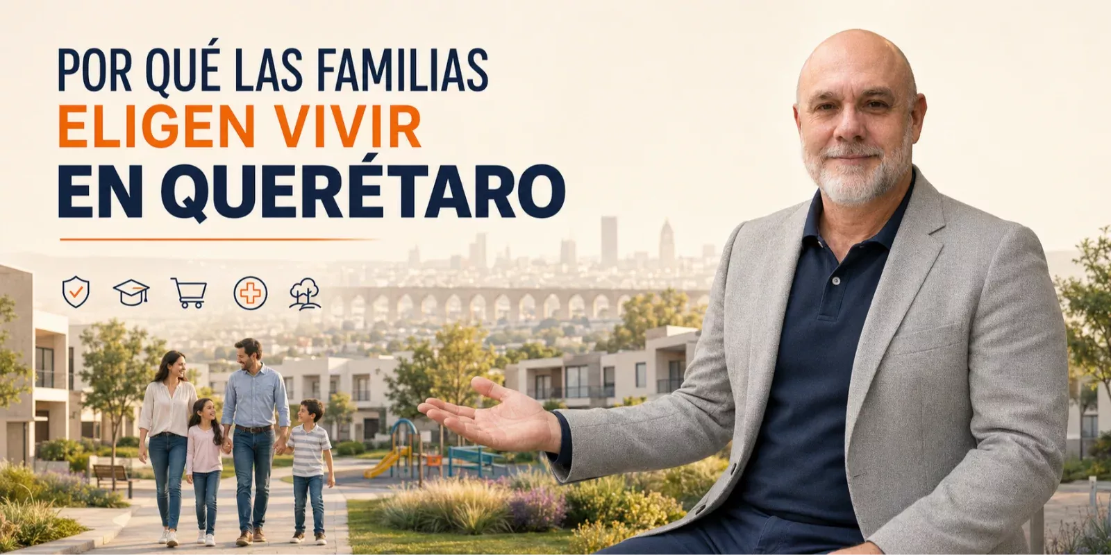 Por qué las familias eligen vivir en Querétaro