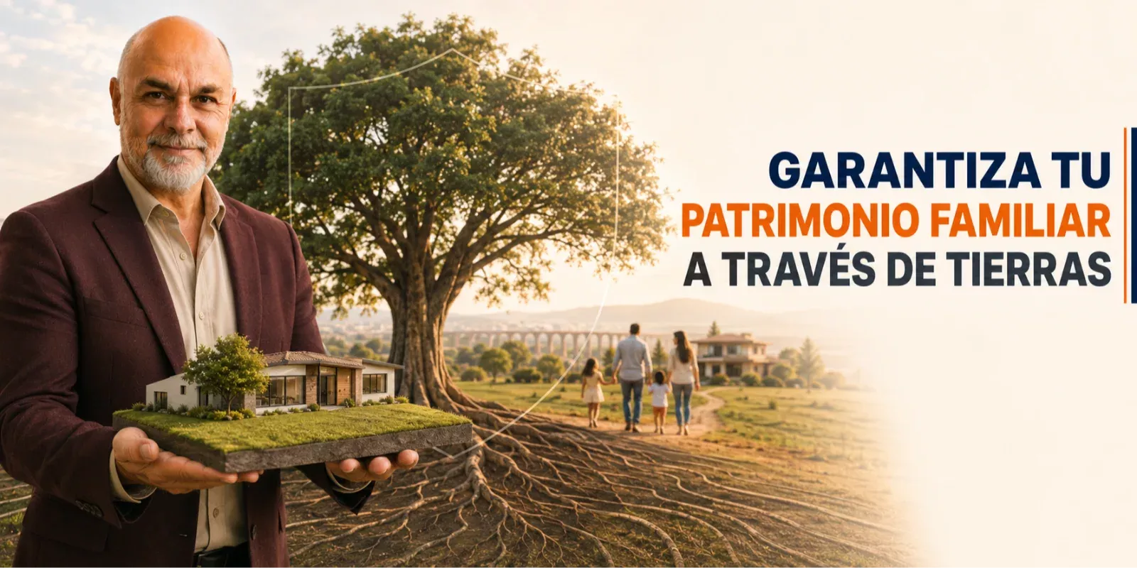 Garantiza tu patrimonio familiar a través de tierras