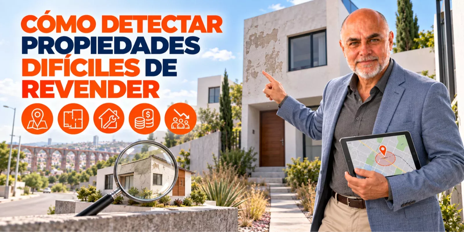 Cómo detectar propiedades difíciles de revender